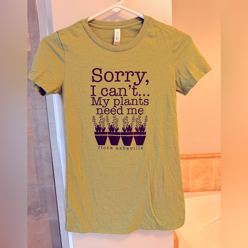 🪴 Plant lover T-shirt from Flora Asheville - XS